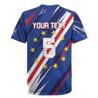 Custom World Football 2026 Cabo Verde Rugby Jersey Tubaroes Azuis Victory