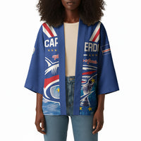 Custom Cape Verde Football 2026 Blue Shark Kimono Go Champions
