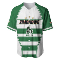 Custom Zimbabwe Rugby 3rd Africa Cup Baseball Jersey The Sables Back-to-Back Champions