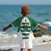 Custom Zimbabwe Rugby 3rd Africa Cup Kid Hawaiian Shirt The Sables Back-to-Back Champions