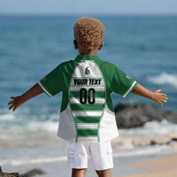 Custom Zimbabwe Rugby 3rd Africa Cup Kid Hawaiian Shirt The Sables Back-to-Back Champions LT01