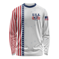 Personalized Soccer USA Est 1913 Long Sleeve Shirt Patriotic United States