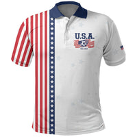 Personalized Soccer USA Est 1913 Polo Shirt Patriotic United States