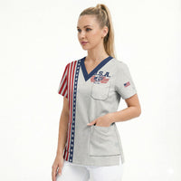 Personalized Soccer USA Est 1913 Scrub Top Patriotic United States
