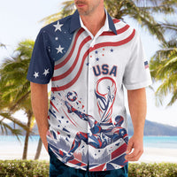 Personalized Soccer USA Hawaiian Shirt US Dynamic Stylized