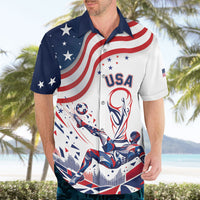 Personalized Soccer USA Hawaiian Shirt US Dynamic Stylized