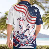 Personalized Soccer USA Hawaiian Shirt US Dynamic Stylized