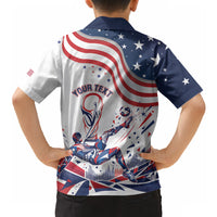 Personalized Soccer USA Hawaiian Shirt US Dynamic Stylized