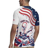 Personalized Soccer USA Rugby Jersey US Dynamic Stylized