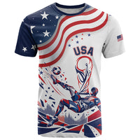 Personalized Soccer USA T Shirt US Dynamic Stylized