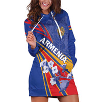 Armenia Hoodie Dress Mek Azg Mek Mshakouyt - Wonder Print Shop