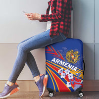 Armenia Luggage Cover Mek Azg Mek Mshakouyt - Wonder Print Shop
