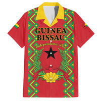 Guinea-Bissau Family Matching Off The Shoulder Long Sleeve Dress and Hawaiian Shirt Unidade Luta Progresso - Wonder Print Shop