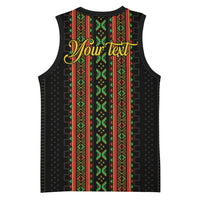 Personalized Mali Bogolanfini African Pattern Basketball Jersey