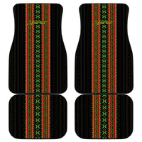 Personalized Mali Bogolanfini African Pattern Car Mats