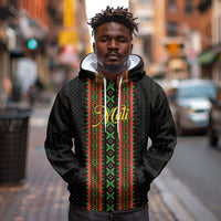 Personalized Mali Bogolanfini African Pattern Hoodie