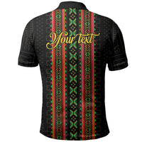 Personalized Mali Bogolanfini African Pattern Polo Shirt