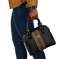 Mali Bogolanfini African Pattern Shoulder Handbag