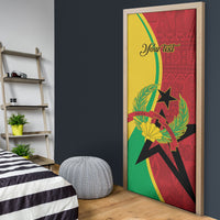 Personalized Guinea-Bissau Door Cover Happy Independence Day