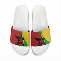 Guinea-Bissau Slide Sandals Happy Independence Day