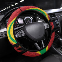 Guinea-Bissau Steering Wheel Cover Happy Independence Day