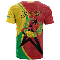 Personalized Guinea-Bissau T shirt Happy Independence Day