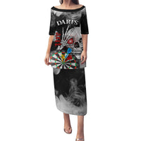 Personalised Skull Darts Puletasi See You Next Game - Wonder Print Shop