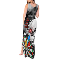 Personalised Skull Darts Tank Maxi Dress See You Next Game - Wonder Print Shop