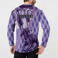 Personalized Breeders Horse Racing Button Sweatshirt World Horse Racing Championships - Wonder Print Shop