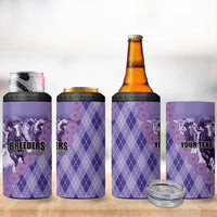 Personalized Breeders Horse Racing 4 in 1 Can Cooler Tumbler World Horse Racing Championships - Wonder Print Shop