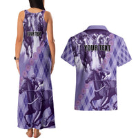 Personalized Breeders Horse Racing Couples Matching Tank Maxi Dress and Hawaiian Shirt World Horse Racing Championships - Wonder Print Shop