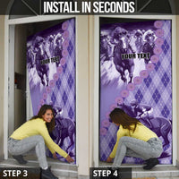 Personalized Breeders Horse Racing Door Cover World Horse Racing Championships - Wonder Print Shop