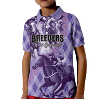 Personalized Breeders Horse Racing Kid Polo Shirt World Horse Racing Championships - Wonder Print Shop