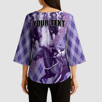 Personalized Breeders Horse Racing Kimono Sleeve Blouse World Horse Racing Championships - Wonder Print Shop