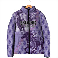Personalized Breeders Horse Racing Padded Jacket World Horse Racing Championships - Wonder Print Shop
