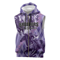 Personalized Breeders Horse Racing Sleeveless Zip Hoodie World Horse Racing Championships - Wonder Print Shop