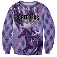Personalized Breeders Horse Racing Sweatshirt World Horse Racing Championships - Wonder Print Shop