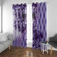 Breeders Horse Racing Window Curtain World Horse Racing Championships - Wonder Print Shop