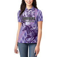 Personalized Breeders Horse Racing Women Polo Shirt World Horse Racing Championships - Wonder Print Shop