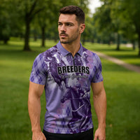 Personalized Breeders Horse Racing Zipper Polo Shirt World Horse Racing Championships - Wonder Print Shop