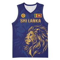 Custom Sri Lanka Cricket Basketball Jersey The Lions Go Champions - Wonder Print Shop