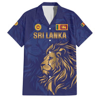 Custom Sri Lanka Cricket Hawaiian Shirt The Lions Go Champions - Wonder Print Shop