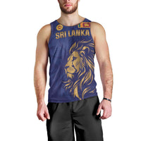 Custom Sri Lanka Cricket Men Tank Top The Lions Go Champions - Wonder Print Shop