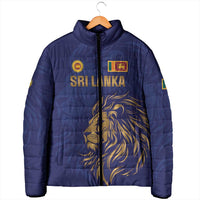 Custom Sri Lanka Cricket Padded Jacket The Lions Go Champions - Wonder Print Shop