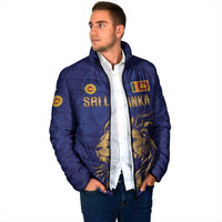 Custom Sri Lanka Cricket Padded Jacket The Lions Go Champions - Wonder Print Shop