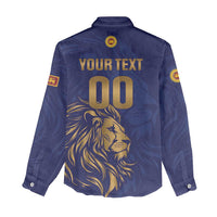 Custom Sri Lanka Cricket Women Casual Shirt The Lions Go Champions - Wonder Print Shop