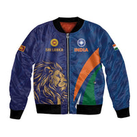 Custom Cricket India Vs Sri Lanka Bomber Jacket Simple Style - Wonder Print Shop