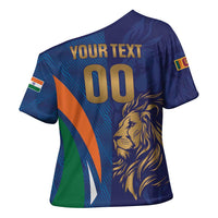 Custom Cricket India Vs Sri Lanka Cross Shoulder Shirt Simple Style - Wonder Print Shop