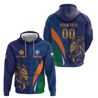 Custom Cricket India Vs Sri Lanka Hoodie Simple Style - Wonder Print Shop