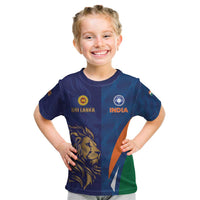Custom Cricket India Vs Sri Lanka Kid T Shirt Simple Style - Wonder Print Shop